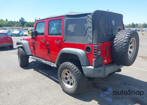2008 Jeep Wrangler Unlimited X from USA, damaged, VIN 1J4GA391X8L507744